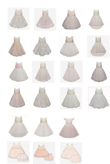 wycofuje wizytowe sukienki marek American  Princess i Couture Princess